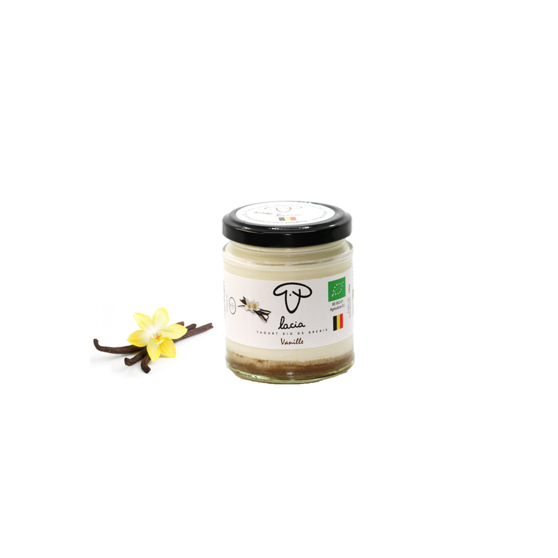 Lacia Yoghurt schaap vanille bio 180g